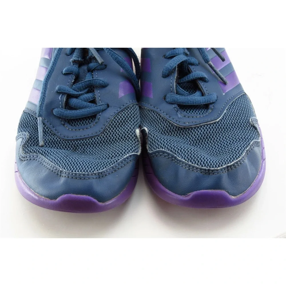 adidas Youth‎ Girls Shoes Size 1 M Blue Runn Mesh